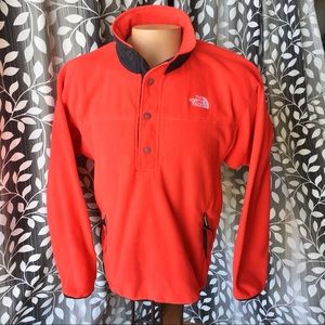 Vintage The North Face t snap fleece USA made